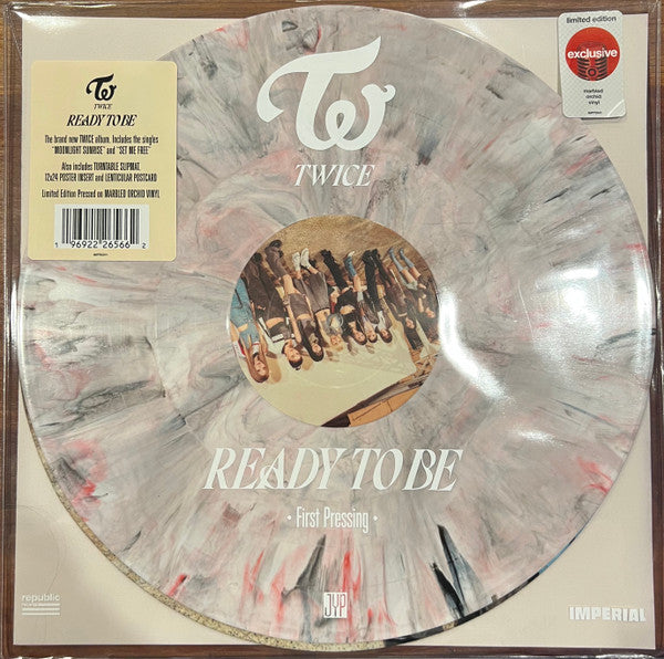 TWICE _ READY TO BE MARBLED ORCHID VINYL - レコード